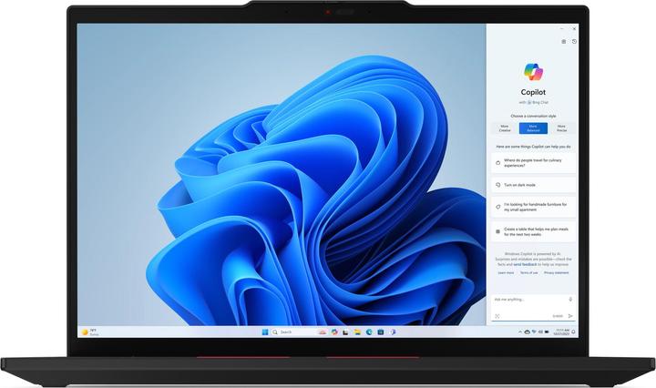 Image du produit Lenovo ThinkPad T14 Gen 5 (14", Intel Core Ultra 7 155U, 32 Go, 1000 Go, ING. Int.)