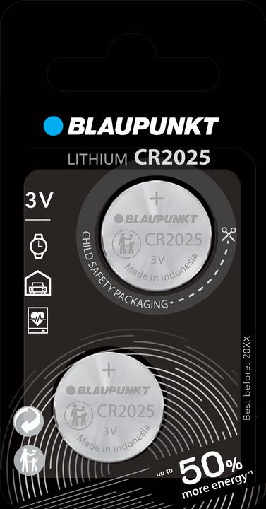 Immagine prodotto Blaupunkt 2x CR2025 (2 pz., CR2025)
