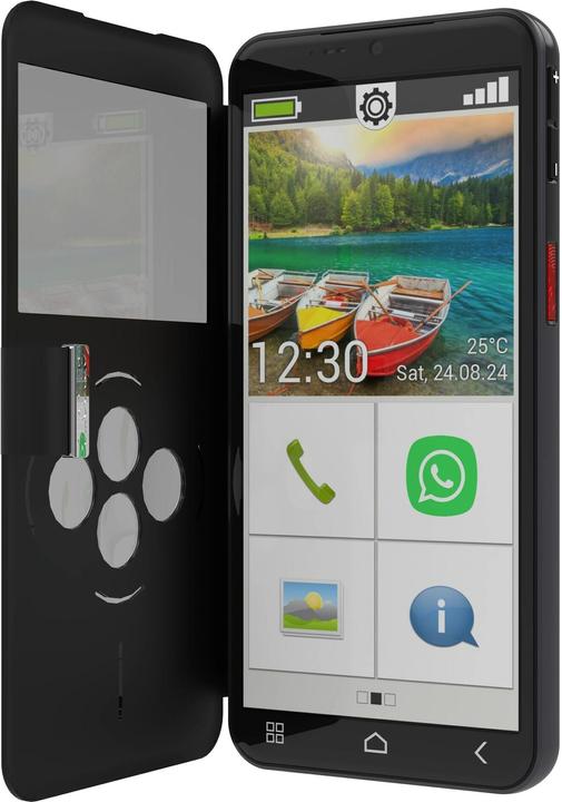 Emporia Smart 6 Lite (128 GB, Nero, 5.58", SIM singola, 50 Mpx, 4G)