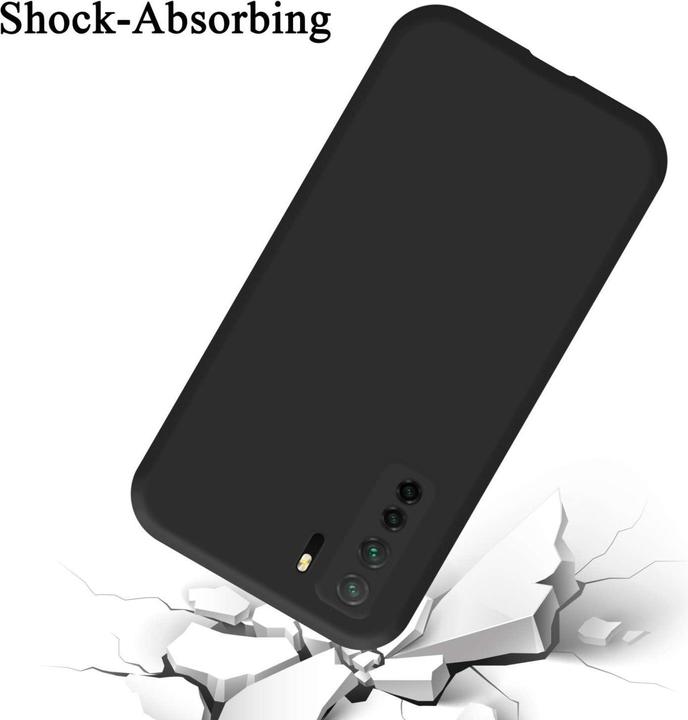 Actual product image Cadorabo Coque pour Huawei P40 LITE 5G / NOVA 7 SE TPU Liquid Silicone Case (Huawei Nova 7 SE, Huawei P40 Lite 5G)