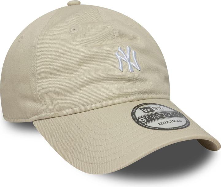 Actual product image New Era 9Twenty Casual Cap MINI LOGO New York Yankees beige
