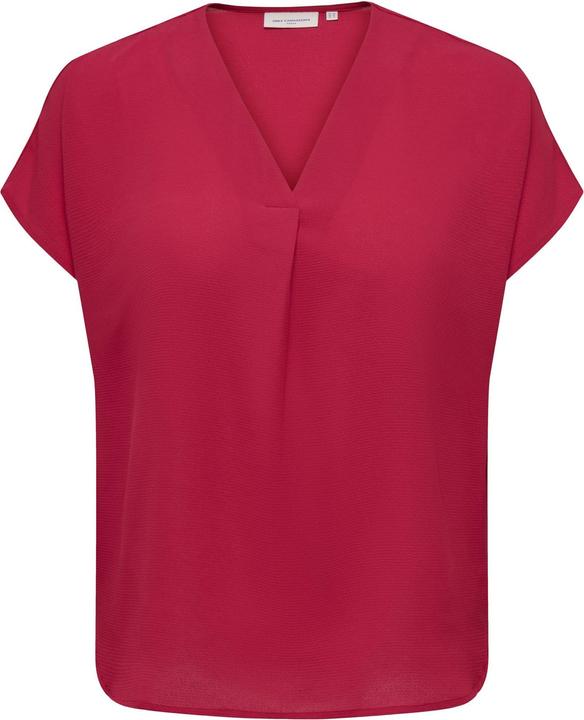 Only Curvy V-Ausschnitt Oberteil