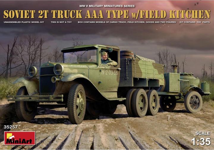 Produktbild Mini art Soviet 2 t Truck AAA Type w/Field Kitche