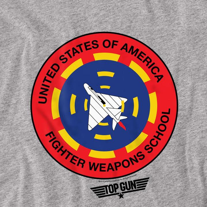 Image du produit Top Gun - T-shirt FIGHTER WEAPONS SCHOOL - Adulte (S)