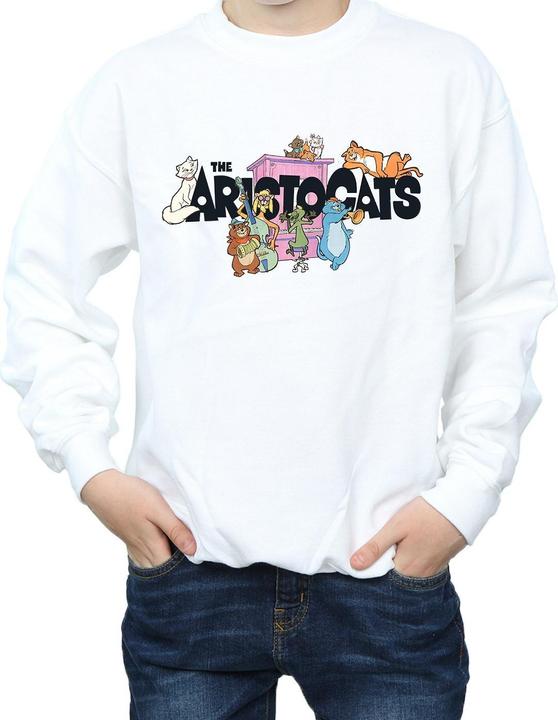 Produktbild Disney The Aristocats Music Logo Sweatshirt Jungen (140, 146)
