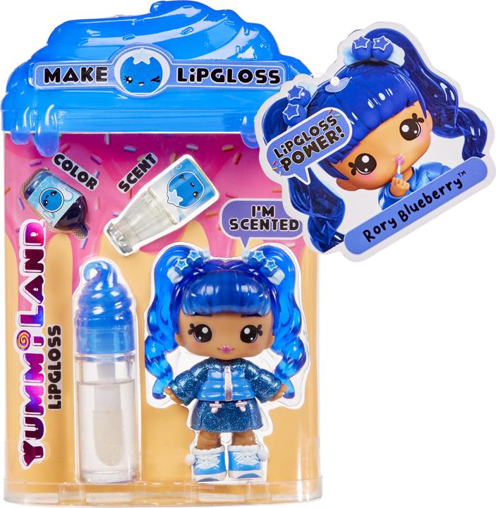Actual product image MGA Yummiland Lipgloss Doll- Rory Blueberry