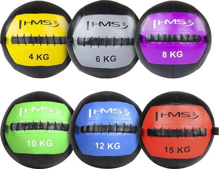 Image du produit HMS Balle murale 12 kg WLB12 Balle d'entraînement