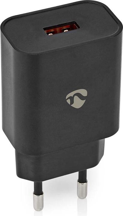 Actual product image Nedis Mains charger 18 W 1.5 2.0 3.0 A - Number of outputs: 1, USB-A, No cable included e (18 W)
