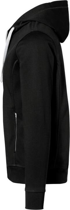 Image du produit Hakro Veste à capuche Bonded noir/argent, L (L)