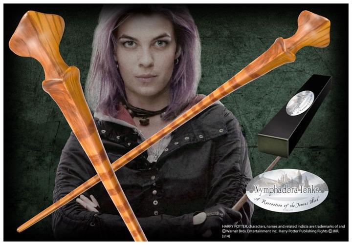 Actual product image Noble Collection Harry Potter Wand Nymphadora Tonks (Character Edition)