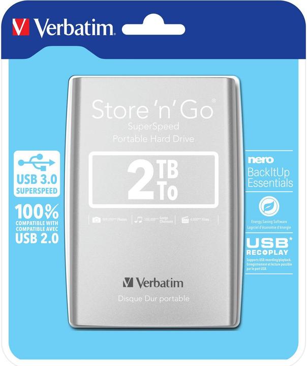 Actual product image Verbatim Store n Go (2 TB)