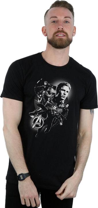 Produktbild Avengers Endgame Mono Heroes TShirt (M)