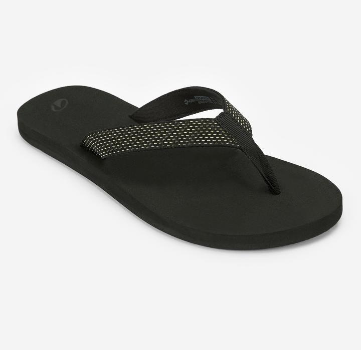 Olaian Zehensandalen Damen 550 schwarz