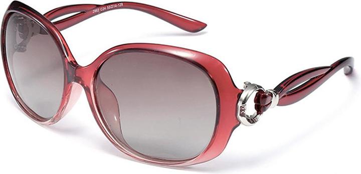 Produktbild Techsuit - Sunglasses Polarized (2962) - for Women with UV Protection, PC - Red