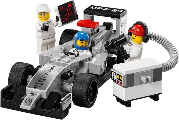 Actual product image LEGO Speed Champions McLaren Mercedes Pit Stop (75911, LEGO Speed Champions)