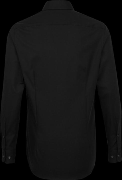 Produktbild Seidensticker Hemd Slim Fit Business Kent Patch 12 black (L)