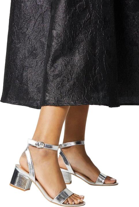 Actual product image Dorothy Perkins Womens/Ladies Tommi Barely There Medium Block Heel Sandals (37)