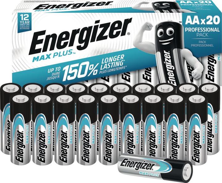Produktbild Energizer Max Plus Mignon (20 Stk., AA)