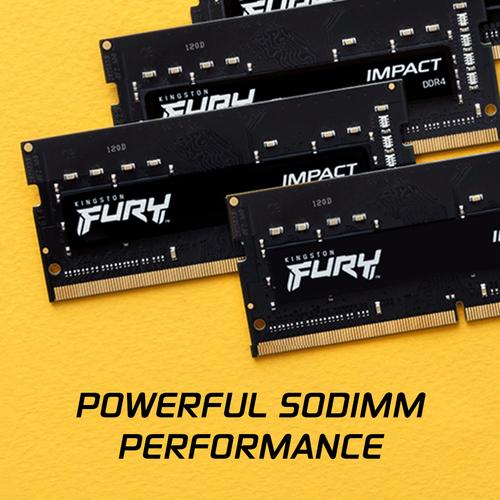 Produktbild Kingston FURY Impact (1 x 16GB, 3200 MHz, DDR4-RAM, SO-DIMM)