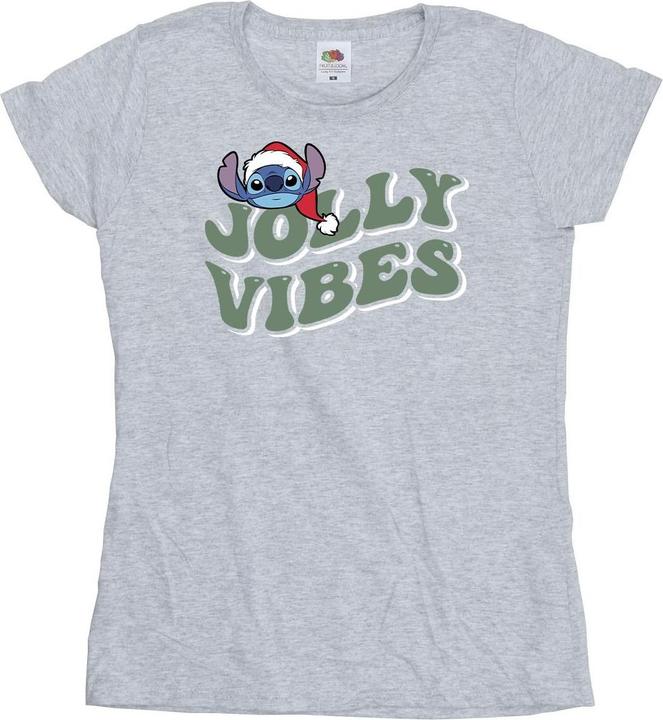 Image du produit Disney - T-shirt LILO & STITCH JOLLY CHILLING VIBES - Femme (L)