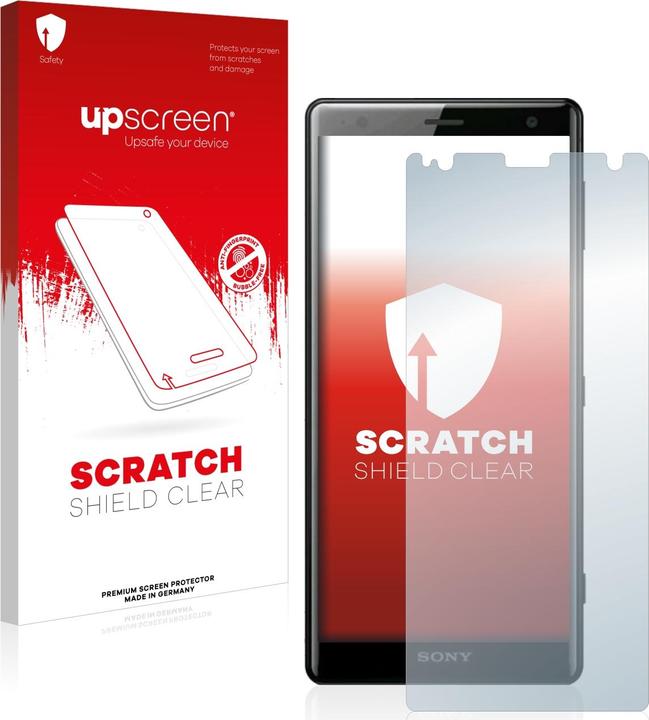 Productafbeelding upscreen Schutzfolie Displayschutz Displayschutzfolie Folie Klar Transparent (1 Stuk, Sony Xperia XZ2)