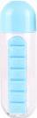 Actual product image Benson Care Drinking bottle with pill box 600 ml mix
