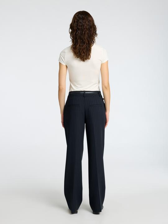 Produktbild Selected Femme Nadelstreifen Hose mit weitem Bein (46)