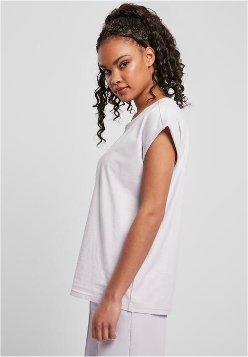 Actual product image Urban Classics Ladies Organic Extended Shoulder Tee (M)