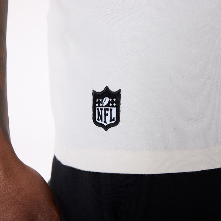 Immagine prodotto New Era NFL Shirt - HELMET Las Vegas Raiders offwhite - S (S)