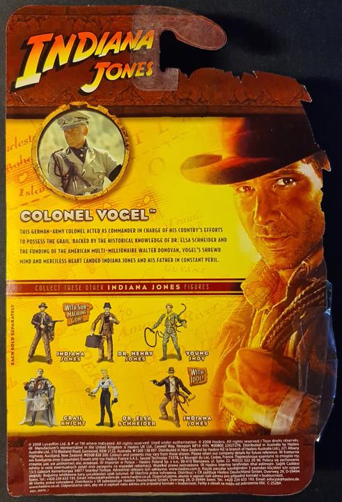 Produktbild Hasbro Indiana Jones Last Crusade Actionfigur 2008 Colonel Vogel