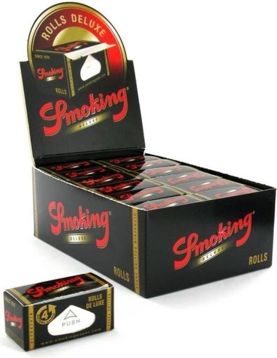 Immagine prodotto Smoking Scatola Deluxe nera per rotoli