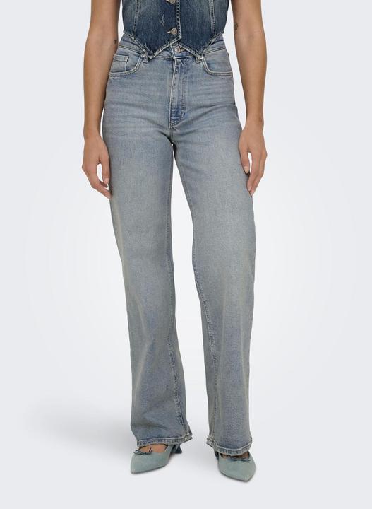 Produktbild Only ONLJUICY Hohe Taille Weiter Beinschnitt Jeans Jeans mit weitem Bein (27)