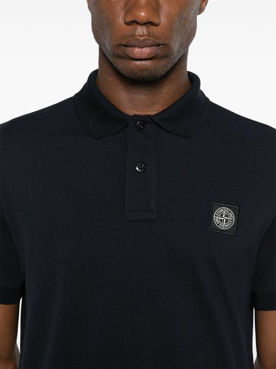 Actual product image Stone Island T-shirts And Polos Blue (17)