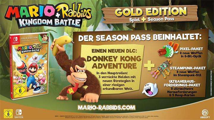 Produktbild Ubisoft Switch Mario & Rabbids Kingdom Battle (Switch, DE)