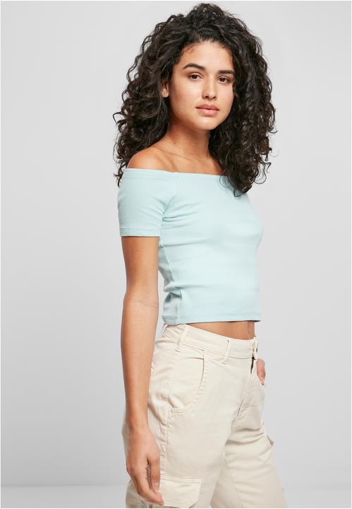 Image du produit Urban Classics Ladies Off Shoulder Rib Tee (L)