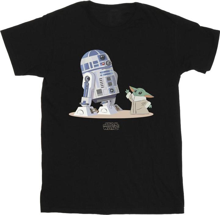 Immagine prodotto Star Wars The Mandalorian R2D2 And Grogu Maglietta Uomo (L)
