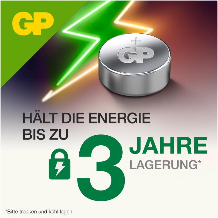 Image du produit GP Batteries Batterie A76 (LR44) - 5 Stück (5 pcs, LR44, 105 mAh)