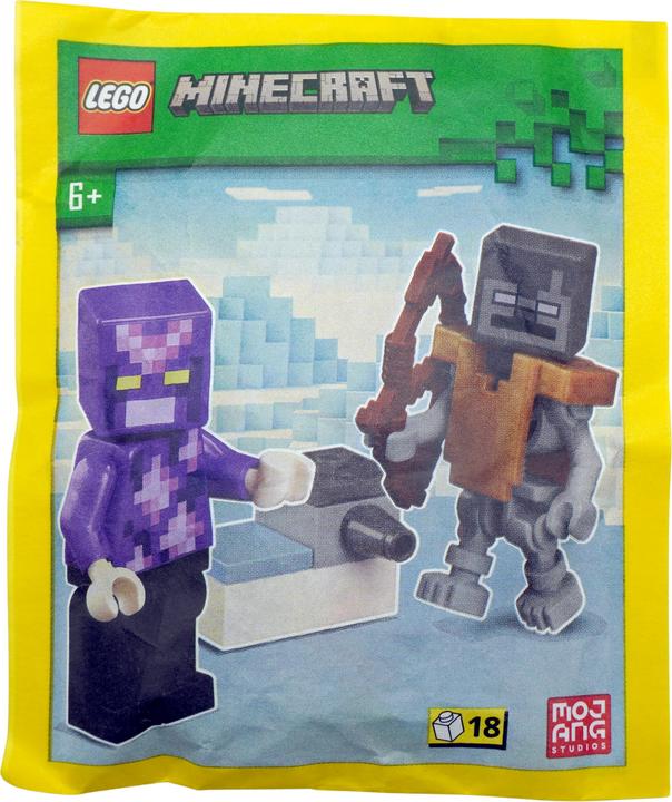 Actual product image LEGO Minecraft Stray, Crystal Knight and Shooting Machine - 662401 NEW! Quantity 1x (662401, LEGO Classic)