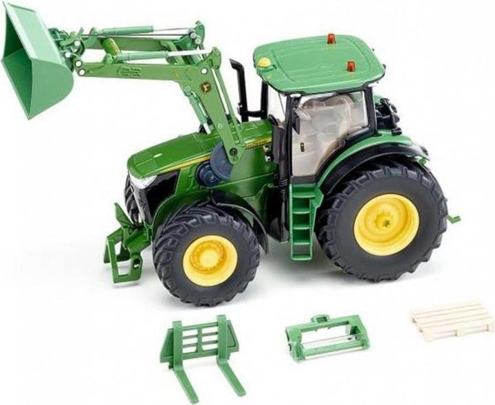 John Deere 7310R mit Frontlader und Bluetooth App Steuerung