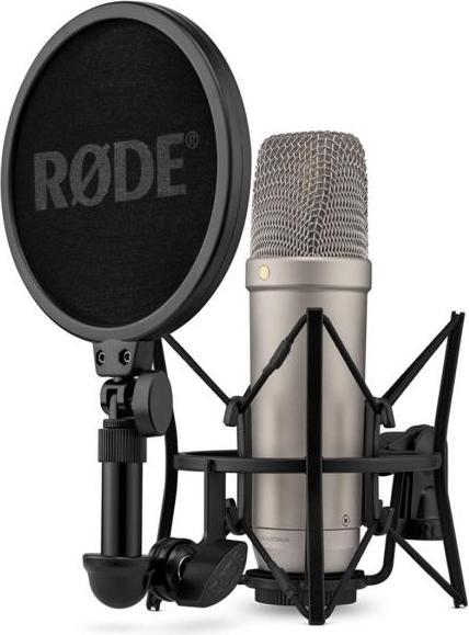 Produktbild RØDE NT1 5th Generation Mikrofon Silber mit K&M Gelenkarm