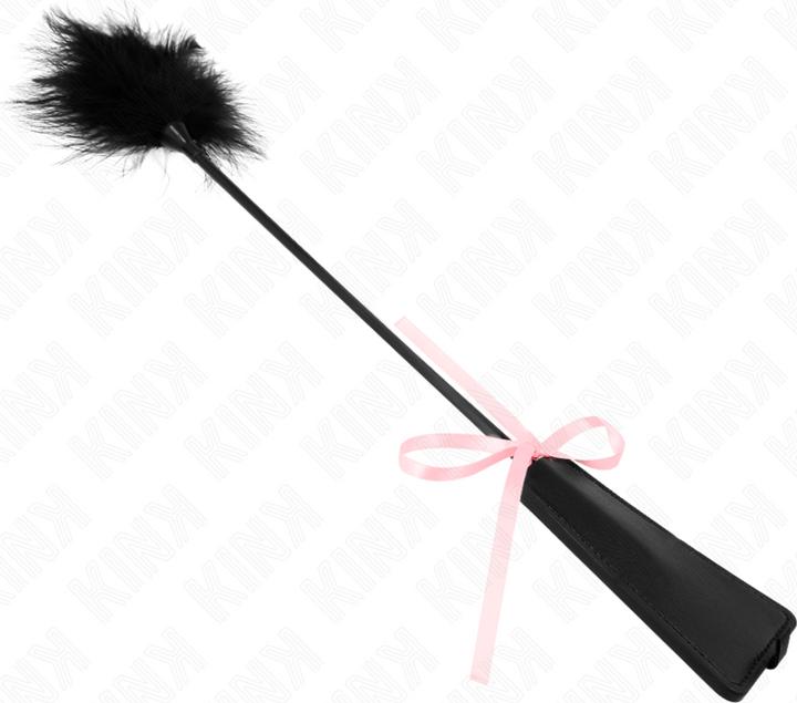 Actual product image Kink Tickle Feathers With Pink Bow 49 cm