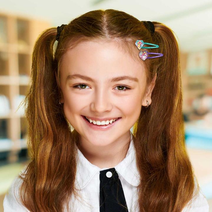 Actual product image Craze Galupy unicorn barrettes hair clips 6-pack (6 pcs.)