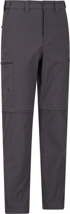 Actual product image Mountain Warehouse Mens Trek Stretch Convertible Trousers (44 D)