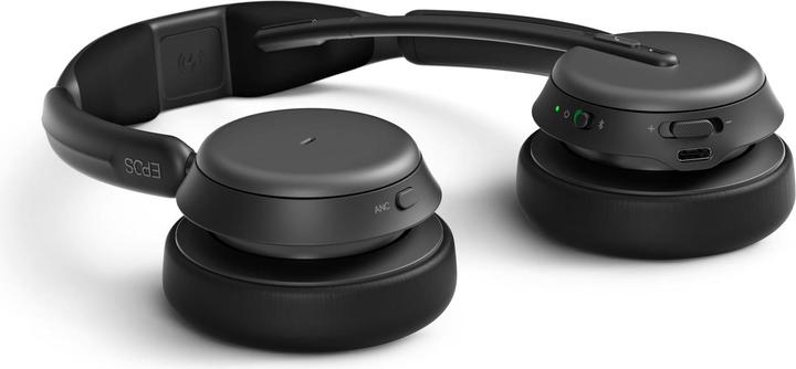 Produktbild EPOS IMPACT 1060 ANC Stereo Bluetooth Headset mit Active Noice Cancelling (ANC) (Kabellos, Kabelgebunden, USB-C)