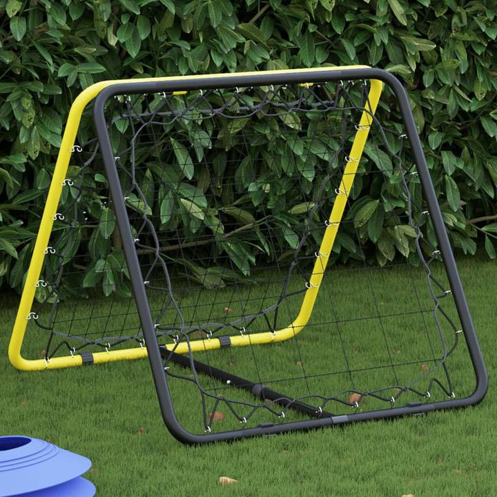 Immagine prodotto VidaXL Rimbalzatore da calcio bifacciale regolabile giallo