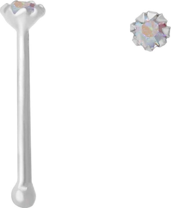 Produktbild Bijouteria Nasenpiercing (Silber 925, Kristall)