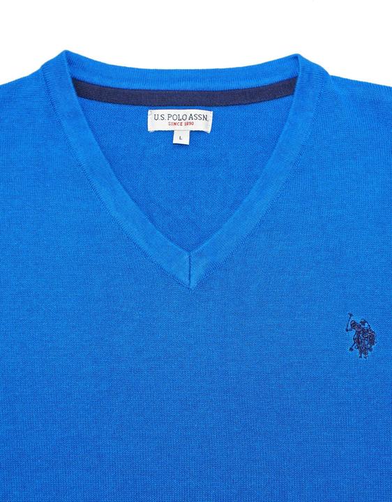Actual product image U.S. Polo ASSN. Pullover Strickpullover V-Neck Sweater (L)