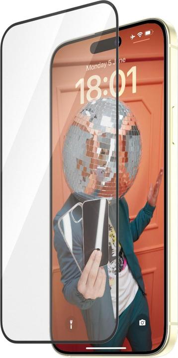 Produktbild PanzerGlass Screen Protector Ultra-Wide Fit w. EasyAligner (1 Stück, Apple iPhone 15 Plus)
