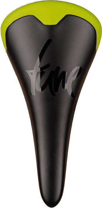 Actual product image Tune Komm-Vor PLUS, leather,carbon saddle, 88g, DIVERSE COLOURS, colour: poison green - froggy