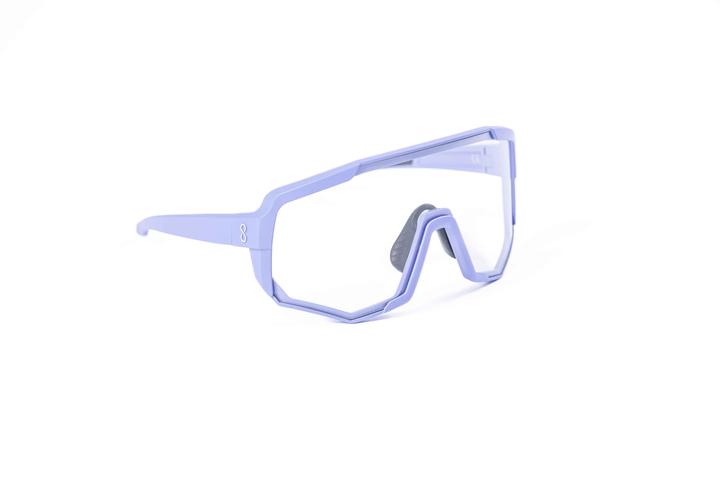 Actual product image Coast Optics Nita XL Sportbrille Alpen mit Pink Crystal und klarem Glas (Blue, Pink Crystal)
